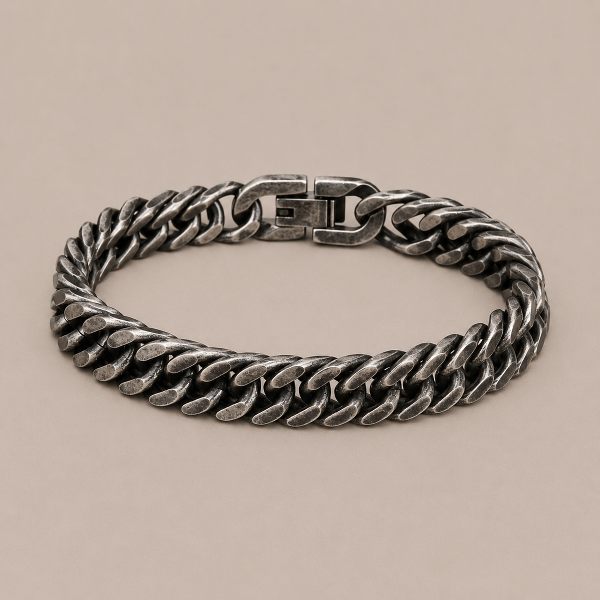 Heavy Curb Chain Bracelet