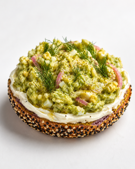 Avo Chopped Bagel