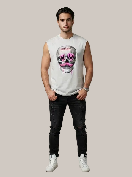 MÜSIO "Love Skull" Tank Top